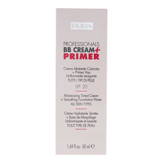 Pupa Professional Bb Cream + Primer 001 Nude Bb Cream 50ml - Image 3