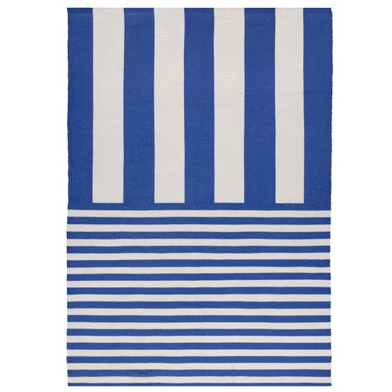 furn. Deck Stripe Printed Outdoor Rug - Image 1