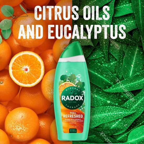 Radox MineralTherapy Feel Refreshed ShowerGel with Minerals&Eucalyptus, 750ml