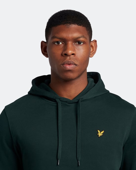 Lyle & Scott pullover hoodie in groen - Image 4