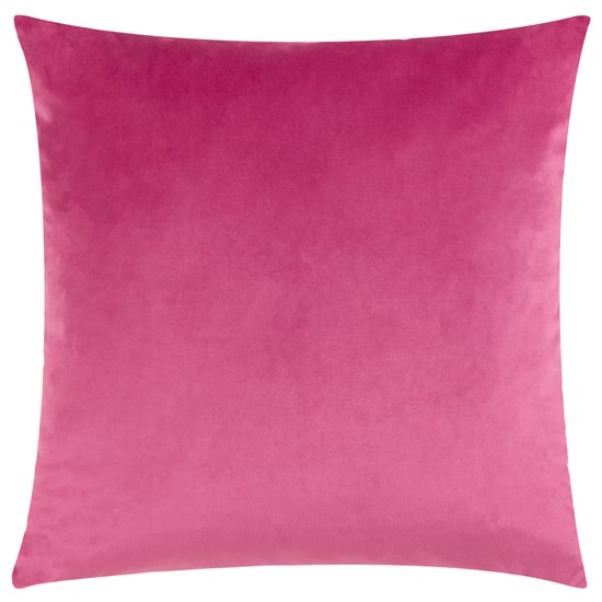 Heya Home Raeya Art Deco Velvet Feather Filled Cushion - Image 2
