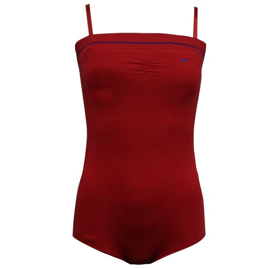 Nike Dri Fit Womens All In One Training Leotard Bodysuit Red 280540 688 A57D