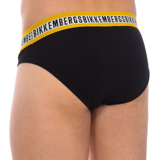 Pack-2 Slips Fashion Tape anatomical front BKK1USP08BI man