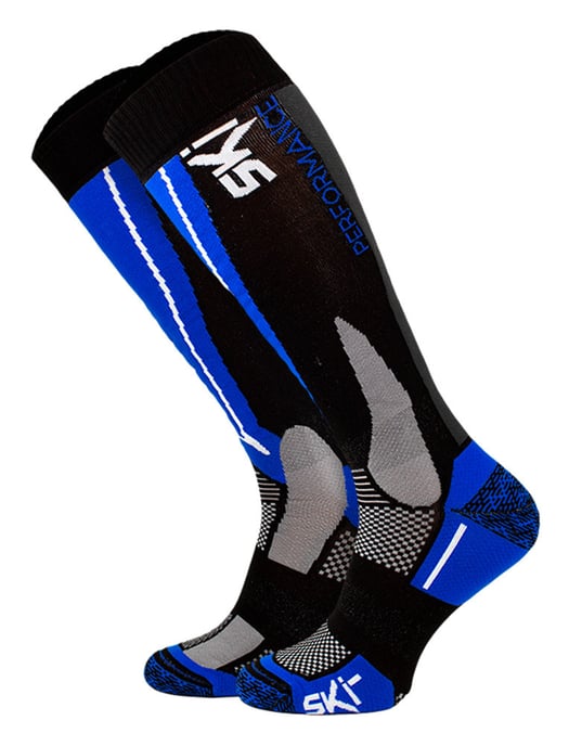Technische Skikousen | COMODO | Hoogwaardige Kniehoge Snowboardsokken | Heren & Dames - Royal - Image 1