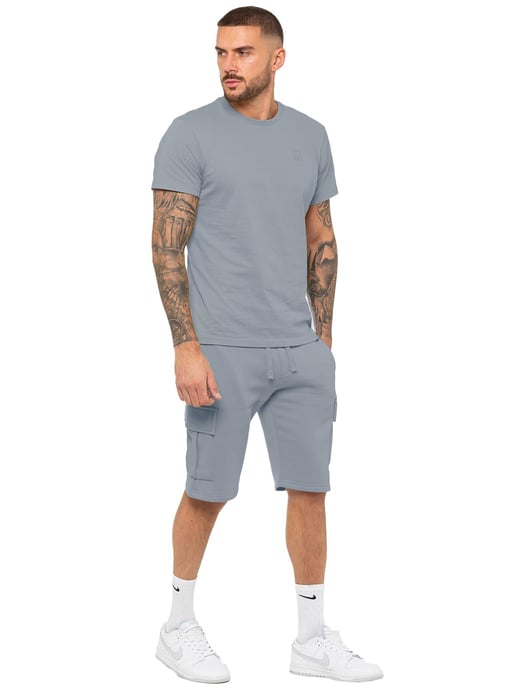 Enzo | heren T-shirt trainingspak met korte broek set - Image 1