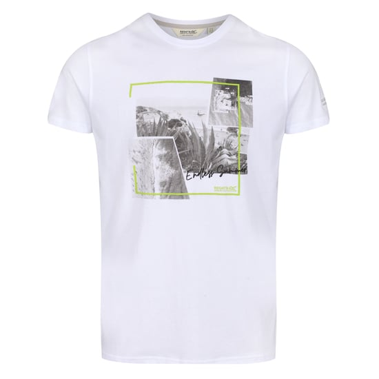 Regatta Mens Cline IV Graphic T-Shirt (White Endless Summer)