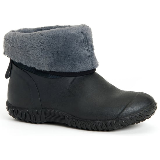 Muck Boots Muckster II Mid Gummisvarta/Grå Rutiga Gummistövlar - Image 5