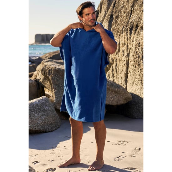 Mountain Warehouse Mens Driftwood Poncho (Light Blue)