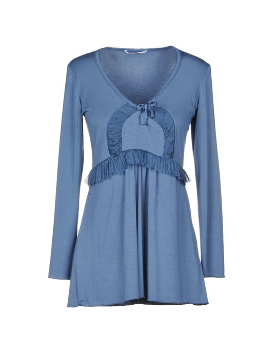 Grazia'Lliani Pastel Blue Modal Nightdress