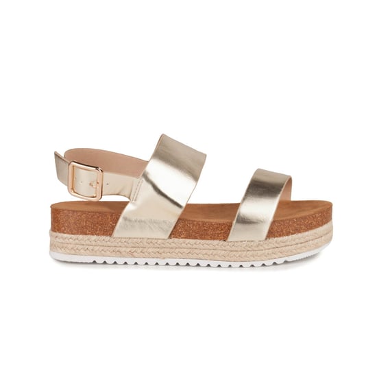 Platform sandal Montevita in Gold