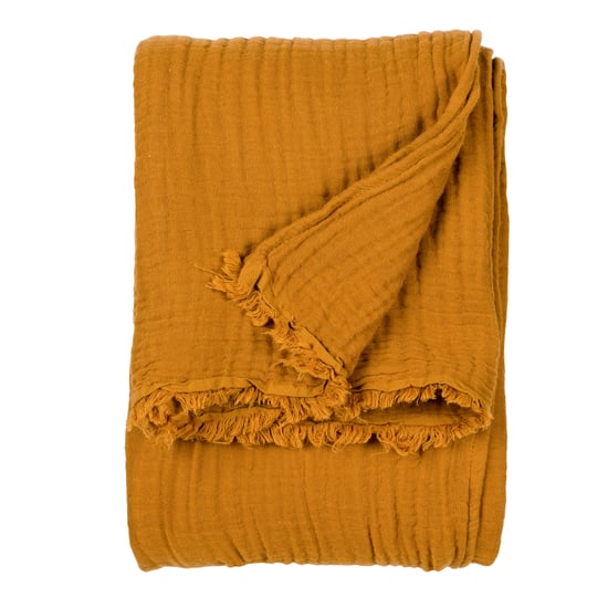 Yard Lark Crinkle Cotton Fringed Throw - Image 2