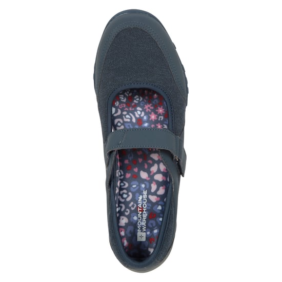 Mountain Warehouse Womens/Ladies Stroll Outdoor Casual Shoes (Navy) - Image 5
