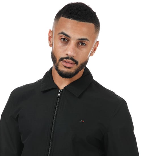 Men's Tommy Hilfiger Collard Ivy Jacket in Black - Image 5