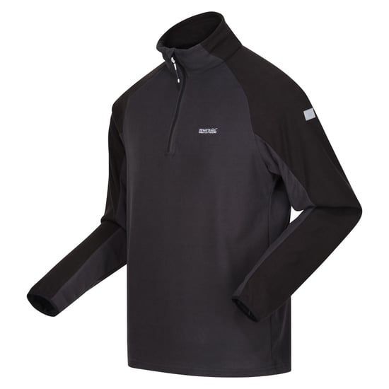 Regatta Mens Elson II Lightweight Fleece (Ash/Black)