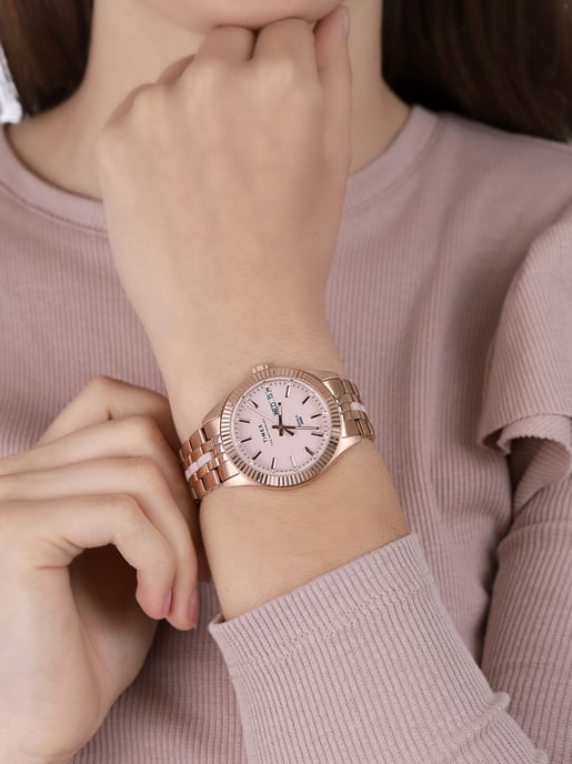 Timex Waterbury Women's Rose Gold Watch TW2U82800