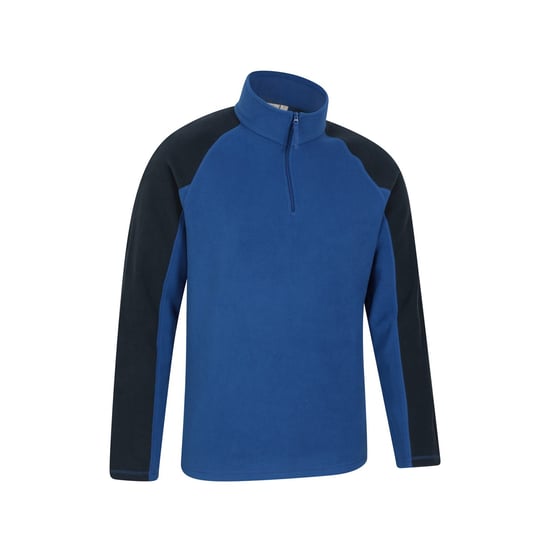 Mountain Warehouse Mens Ashbourne II Half Zip Fleece Top (Cobalt)
