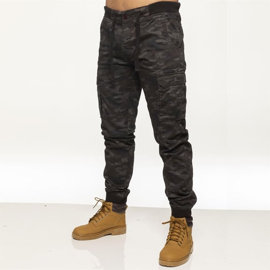 Mens Military Combat Jogger Trousers| Enzo Designer Menswear - Image 1