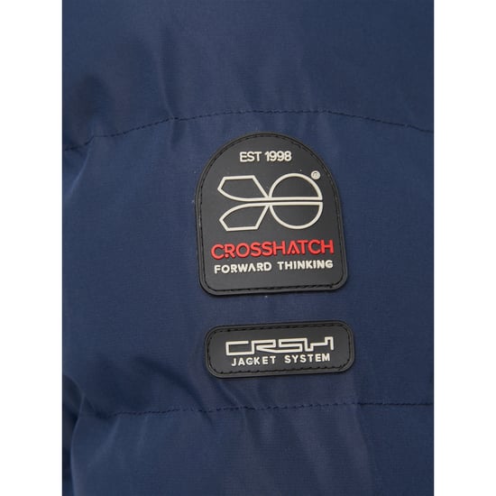 Crosshatch Mens Longkamp Jacket (Navy) - Image 3