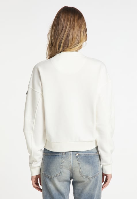 Dreimaster Sweatshirt Dames natuurlijk wit - Image 4