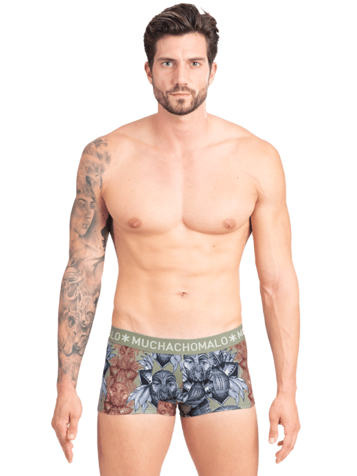 Muchachomalo Heren 3-pack trunks king maori - Image 2