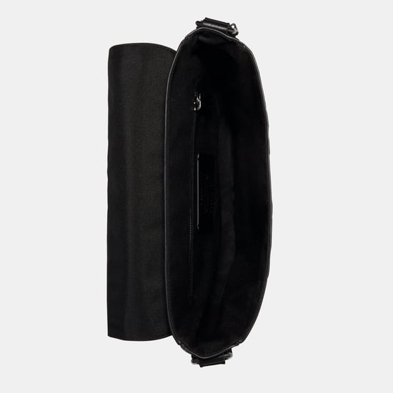 Houston Map Bag in Signature Leather