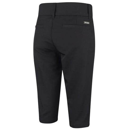 Island Green Dames/Dames Stretch Golfshorts (Zwart) - Image 2