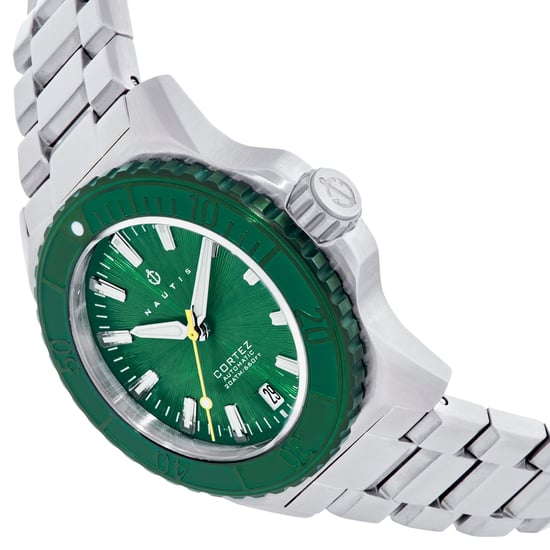 Nautis Cortez Automatic Bracelet Watch w/Date