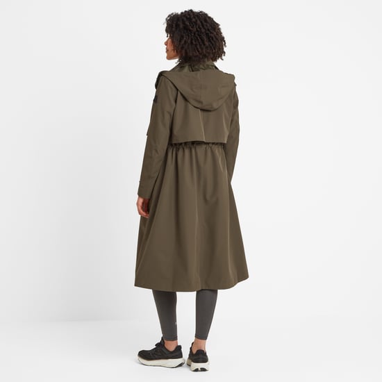 Alva Womens Waterproof Jacket Khaki