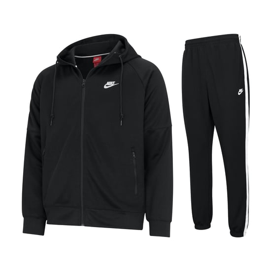 Nike Sportswear Tribute Full Zip Tracksuit in Black - Image 1