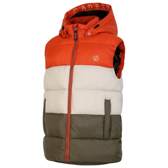 Regatta Childrens/Kids Jolly Padded Gilet (Rooibos Tea/Lichen Green)