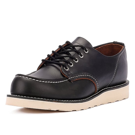 Red Wing Shoes Shop Moc Oxford 8092 Men's Black Prairie Shoes - Image 3