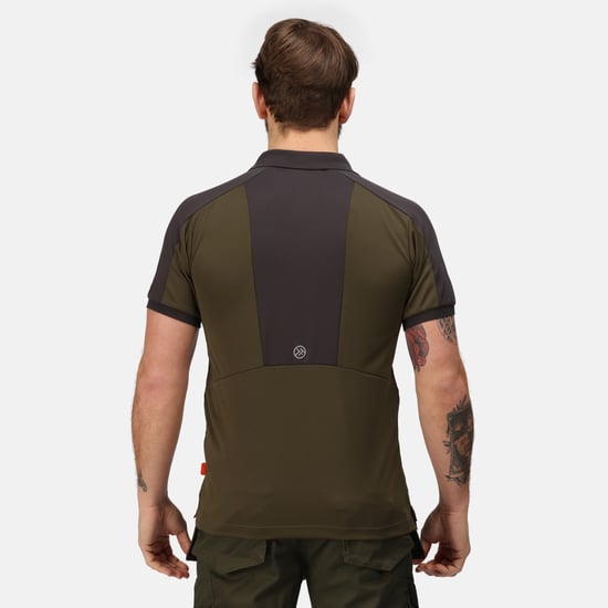 Regatta Mens Offensive Wicking Polo Shirt - Image 3