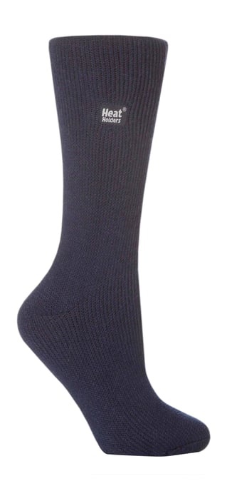Heat Holders - Ladies Plain Winter Warm Thermal Socks 4-8 UK - Image 1
