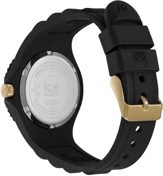 Ice Watch Ice Generation - Black Gold Unisex Horloge Zwart 019143 - Image 4