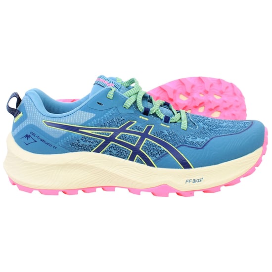 Asics Gel-Trabuco 11 Womens Blue Running Shoes - Image 1