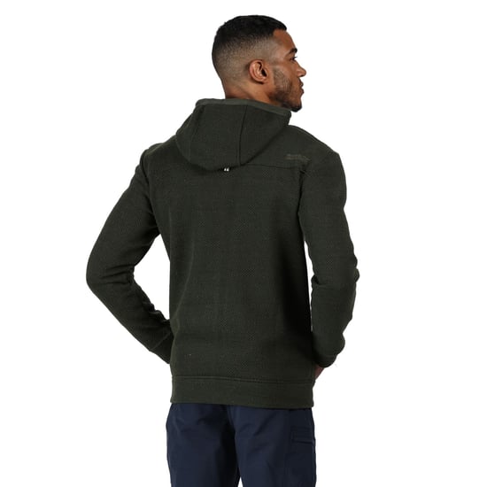 Regatta Mens Laszlo Full Zip Hooded Fleece