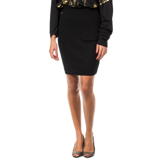 Highly adjustable woven knit skirt 10DGC0261 woman