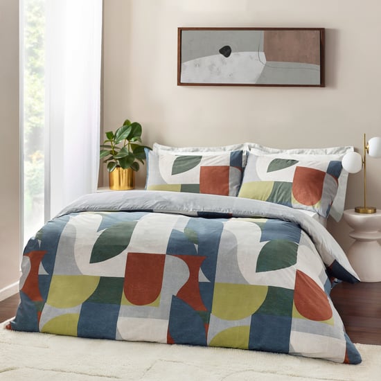 Siresa Geometric Duvet Cover Set - Image 4