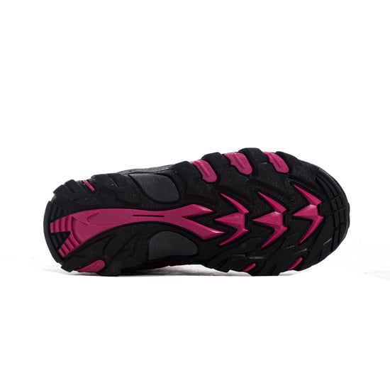 Hi-Tec Blackout Mid Polyester Soft Shell Meisjes Donkerroze/Fuchsia Wandelschoenen - Image 2