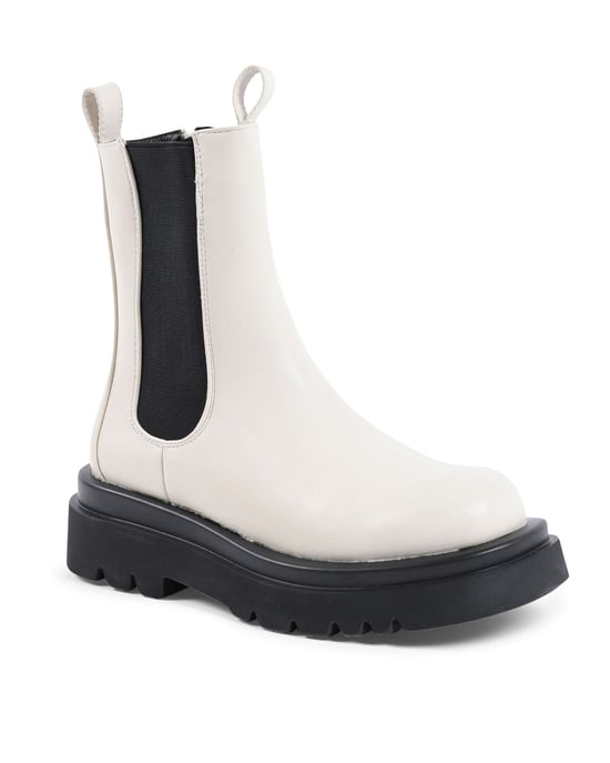 19V69 Italia Womens Ankle Boot Beige