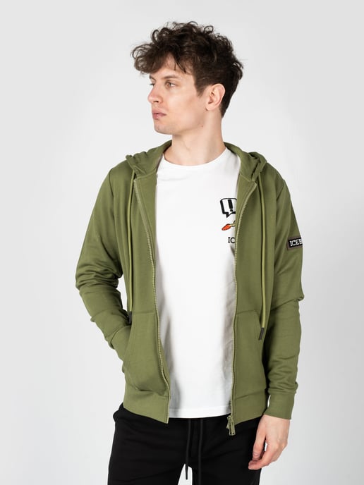 Iceberg Sweatshirt Hoodie Men's Green - Image 3