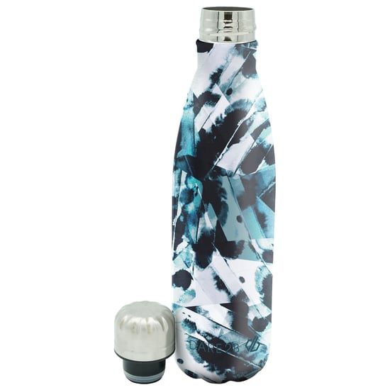 Dare 2B Dragonfly Metal Water Bottle (White/Black/Blue) - Image 3