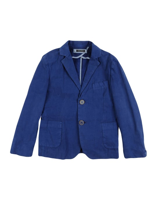SUITS AND JACKETS Tagliatore Blue Boy Cotton