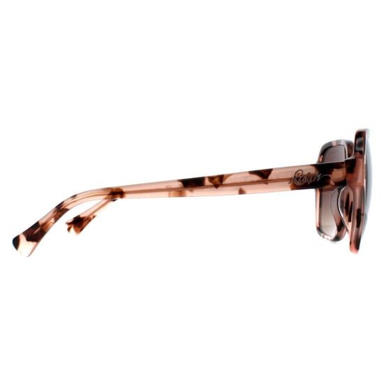 Ralph by Ralph Lauren Square Womens Shiny Pink Havana Brown Gradient Polarized RA5304U