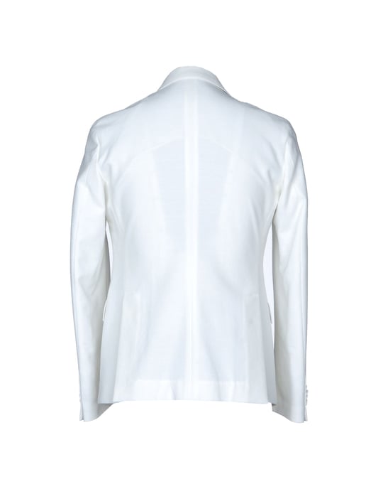 SUITS AND JACKETS Brian Dales Ivory Man Cotton