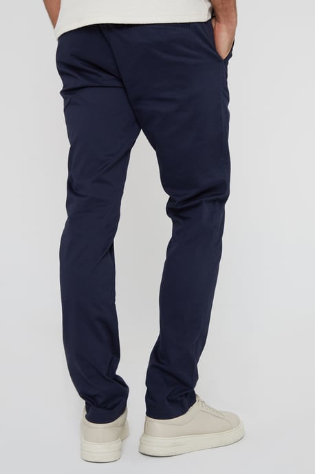 2-Pack Cotton Slim Fit Chino Trousers With Stretch