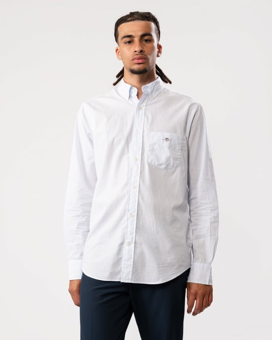 Gant Overhemd heren reg poplin banker bd 3000140/455 - Image 1