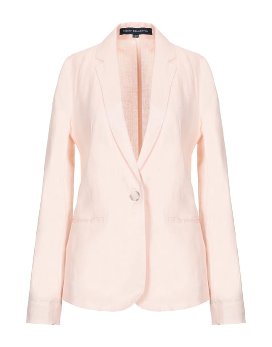 French Connection Light Pink Single Breasted Blazer