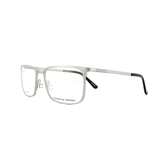 Porsche Design Rectangular Silver Mens Glasses Frames