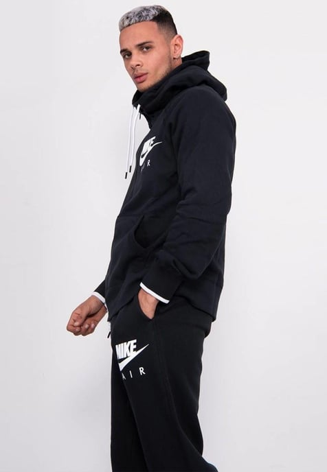 Nike Air Mens Zip Up Tracksuit in Black - Image 3